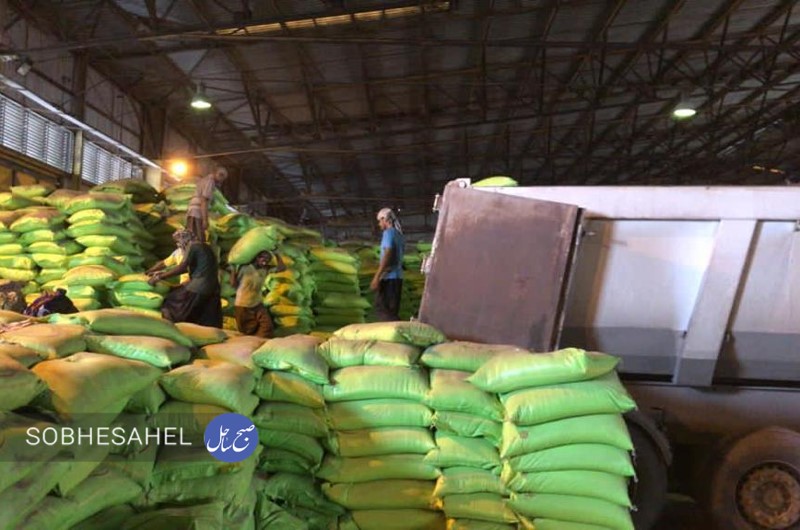 ۶ هزار و پانصد تن برنج دپو شده در بندر شهید رجایی ترخیص شد