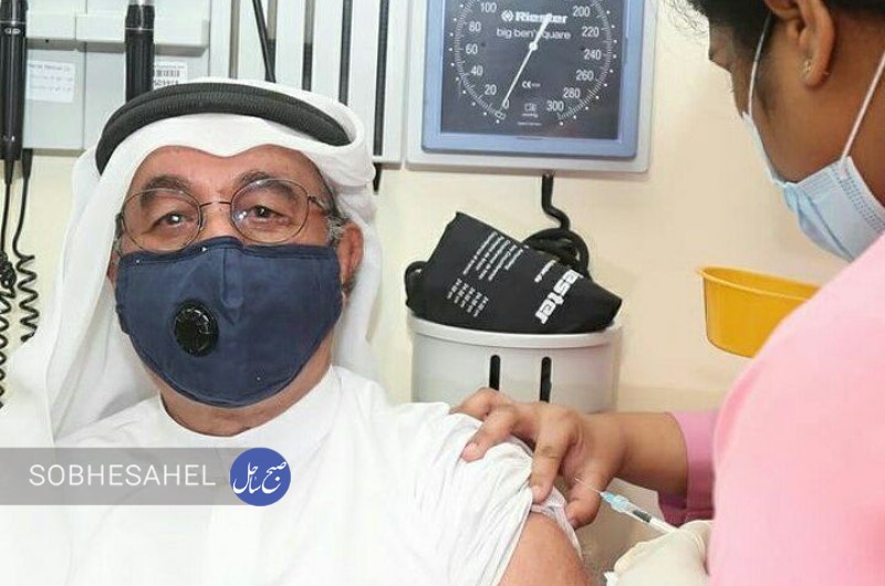 امیر قطر هم واکسن زد