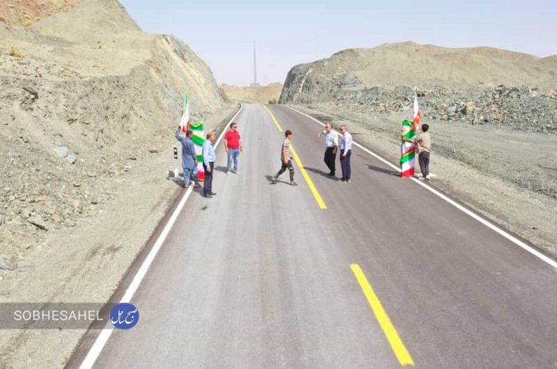 افتتاح ۳ پروژه محرومیت‌زدایی راهداری و حمل و نقل و جاده ای در شهرستان بشاگرد